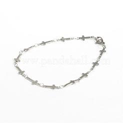 Anlaufgeschützte Armbänder aus Edelstahl 304&nbsp;BJEW-D418-03