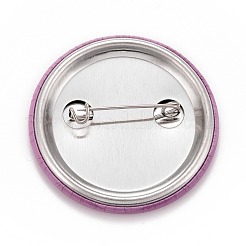 Brustkrebs-Bewusstseinsmonat Brosche aus Weißblech&nbsp;JEWB-G016-01P-06