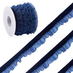 Ruban élastique en organza de velours de 5 mètre&nbsp;SRIB-TA0001-28D