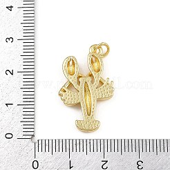 Messing Anhänger & Charms&nbsp;KK-C116-01A-G