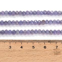 Teñidos naturales blancas abalorios de jade hebras&nbsp;GG-CBAF9EE-A17-3x4mm