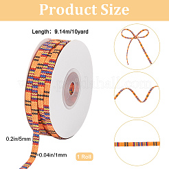 Cordon en polyester de style ethnique&nbsp;OCOR-WH0077-43C