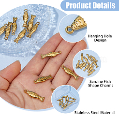 12 pendentif en acier inoxydable 304&nbsp;STAS-HS0001-87