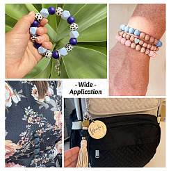Bausatz für ein DIY-Perlen-Schlüsselanhänger-Armband&nbsp;DIY-TA0004-23