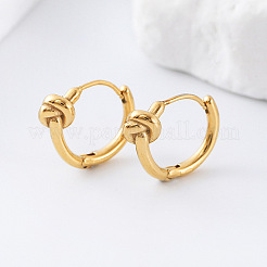 Boucles d'oreilles créoles en acier inoxydable 304 pour femmes&nbsp;MV0057