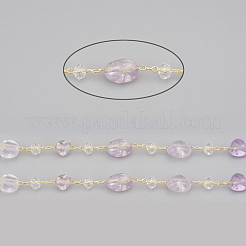 Handgemachte natürliche Amethyst Perlenketten&nbsp;CHC-I031-11B