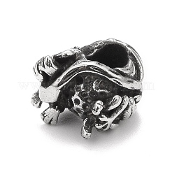 Perline europee in acciaio inossidabile 304&nbsp;STAS-G256-03AS