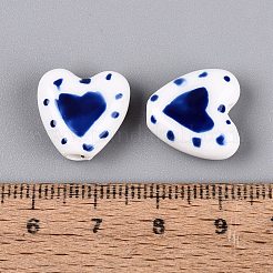 Perles en porcelaine manuelles&nbsp;PORC-Q005-11A