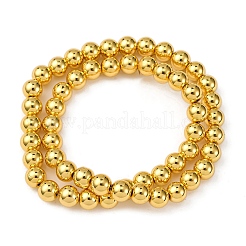 Chapelets de perles en verre électroplaqué&nbsp;EGLA-H109-07F