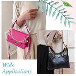 2 stücke 2 arten legierung emaille schwarz katze charme aluminium tasche dekorative ketten&nbsp;HJEW-CJ00094