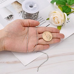 Chaînes à billes en acier inoxydable 304 résistant au ternissement&nbsp;CHS-K002-12