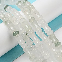 Natürliche Jade Perlen Stränge&nbsp;G-M420-B01-01