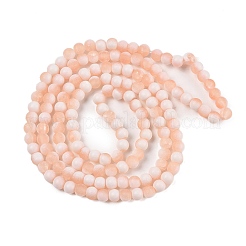 Perle di vetro smerigliato crackle fili&nbsp;GLAA-U001-8mm-M05