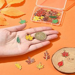 30 pendentif en alliage émaillé sur le thème de Thanksgiving&nbsp;ENAM-FS0002-01