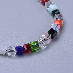 Nylon regolabile bracciali intrecciati cavo di perline&nbsp;BJEW-JB04229