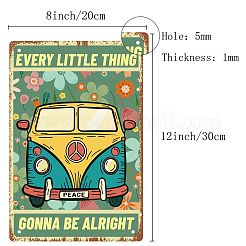 Metall-Eisen-Schild-Plakat&nbsp;AJEW-WH0157-394