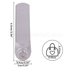 Timbres en métal de fer&nbsp;AJEW-BC0005-55F