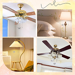Rallonges de chaîne de traction de ventilateur de plafond en alliage de strass de style tibétain&nbsp;AJEW-AB00124