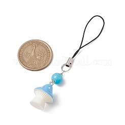 Décorations pendentifs en résine opaque&nbsp;HJEW-JM01712-04