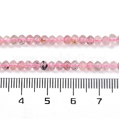 Fragola naturale perle di quarzo fili&nbsp;G-G139-B10-01