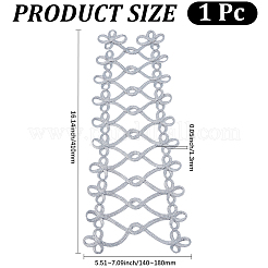 1 Stück Polyester-Kleiderborte&nbsp;FIND-CY0002-05A
