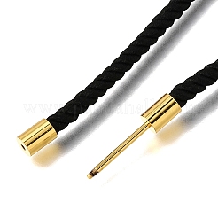 Realizzazione di collane con cordino Milan in nylon rotondo da 3 mm&nbsp;NJEW-H091-01G-27