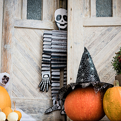 Tessuto ragnatela di halloween&nbsp;DIY-WH0410-19B