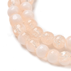 Abalorios de vidrio craquelados&nbsp;X1-GLAA-U001-6mm-05