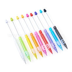 9 Stück 9 Farben Kunststoff-Druckbleistift&nbsp;OFST-TA0001-01