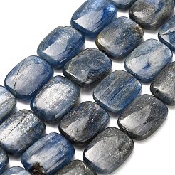 Natürliche kyanite Perlen Stränge&nbsp;G-H335-I01-12x16mm