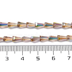 Trasparenti perle di vetro placca fili&nbsp;EGLA-H107-02A-AB02