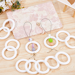 12 Stück Ring Silikonperlen&nbsp;SIL-DC0001-78
