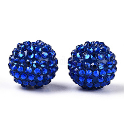 Resina transparente rhinestone graduado perlas&nbsp;RESI-S314-18x20-01