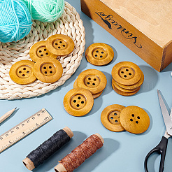 40 bouton en bois&nbsp;BUTT-OC0001-53A