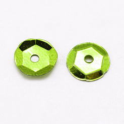 Kunststoffperlen pailletten&nbsp;PVC-A001-8mm-02