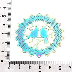201 Edelstahl 3D drehbarer Hängewindspinner&nbsp;STAS-T064-97