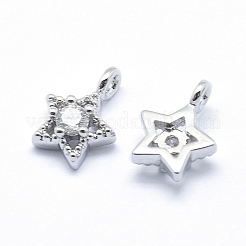 Charms in ottone&nbsp;ZIRC-J040-37P-04-NR