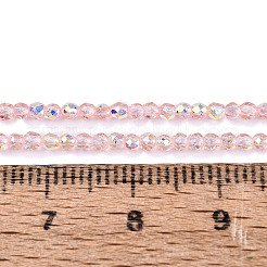 Chapelets de perles en verre transparente  &nbsp;LS-EGLA-N028-01A-A10
