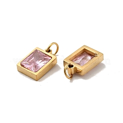 Pendentifs en acier inoxydable 304 avec placage sous vide PVD&nbsp;STAS-D189-03G-B02