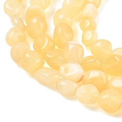 Fili di perline giada gialla naturale&nbsp;GG-CBA9392-16