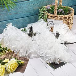 2 Beutel plissiertes Gazegarn Blumensträuße Verpackung Verpackung&nbsp;OP-NB0001-13B