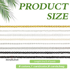 40 m Polyester-Stickband in 8 Farben&nbsp;OCOR-MA0001-85