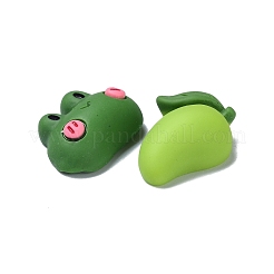 Cabochons di opaco resina&nbsp;RESI-K012-04