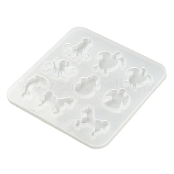 Silhouetten-Silikonformen&nbsp;DIY-YW0006-28