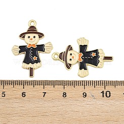 Emaille-Anhänger aus Legierung mit Thanksgiving-Motiv&nbsp;LS-FIND-I065-04G-G