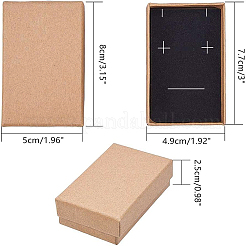 Kraftpapier Karton Schmuckschatullen&nbsp;CBOX-BC0001-09