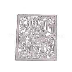 Rahmen Kohlenstoffstahl Stanzformen Schablonen&nbsp;X-DIY-F036-05