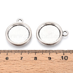 Supports de cabochon en alliage de style tibétain&nbsp;PALLOY-N178-13AS-C