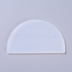 DIY Halbkreis Lineal Silikonformen&nbsp;DIY-G010-69