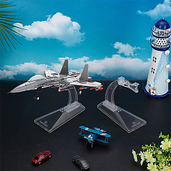 Ausstellungsständer für Modellflugzeuge aus ABS-Kunststoff&nbsp;ODIS-WH0079-041